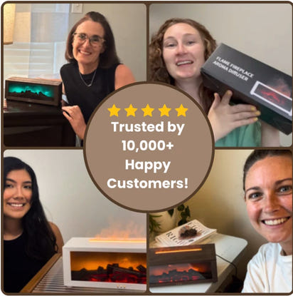 Kanda Empire™ - Fireplace Flame Aroma Diffuser