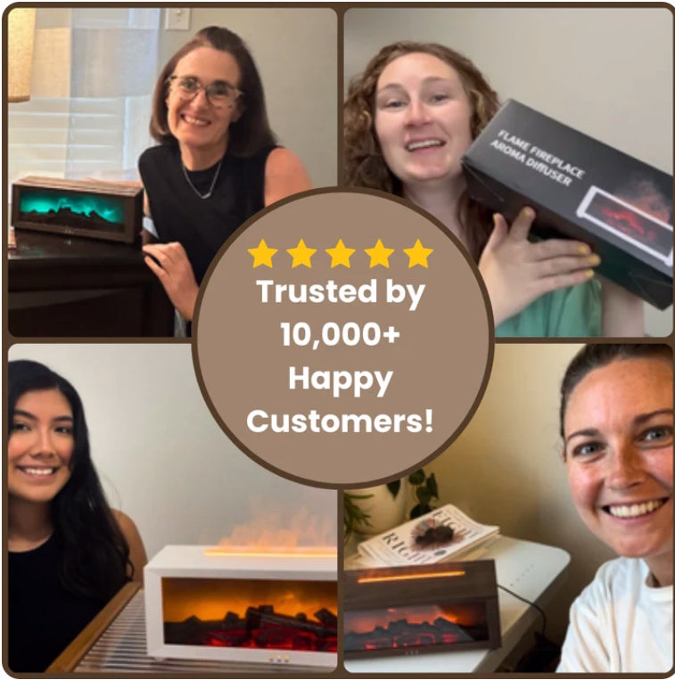 Kanda Empire™ - Fireplace Flame Aroma Diffuser