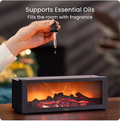Kanda Empire™ - Fireplace Flame Aroma Diffuser