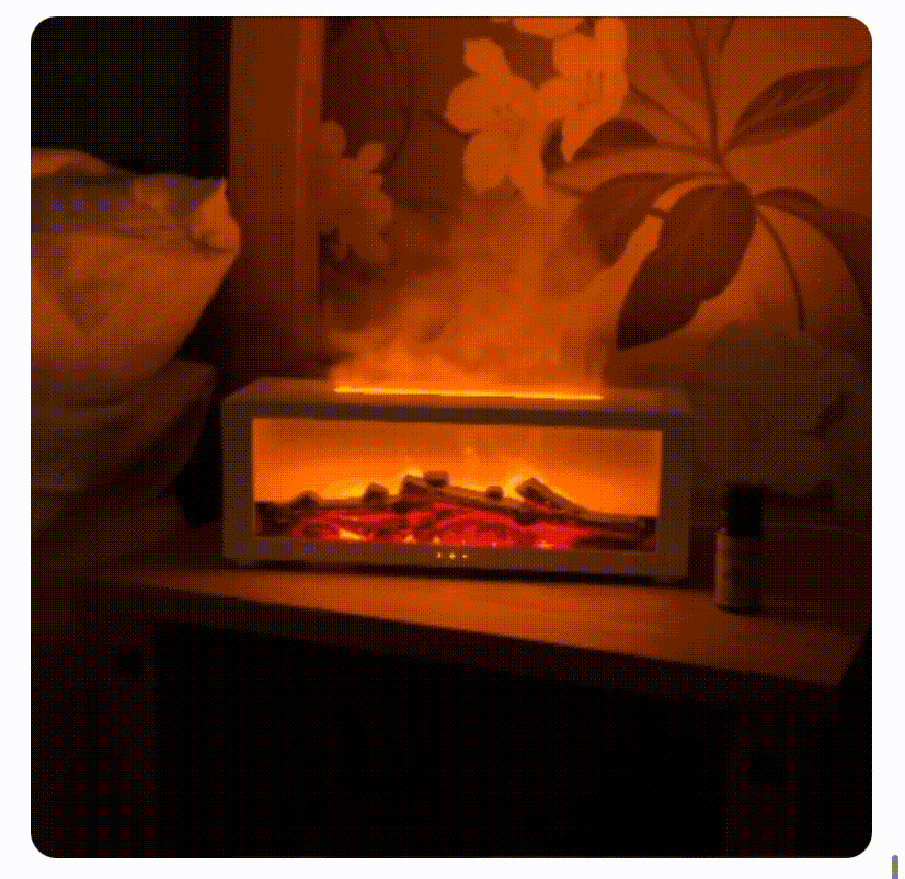 Kanda Empire™ - Fireplace Flame Aroma Diffuser