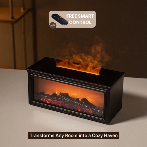 Kanda Empire™ - Fireplace Flame Aroma Diffuser