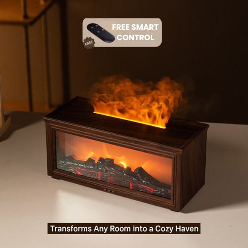 Kanda Empire™ - Fireplace Flame Aroma Diffuser