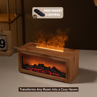 Kanda Empire™ - Fireplace Flame Aroma Diffuser