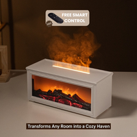 Kanda Empire™ - Fireplace Flame Aroma Diffuser